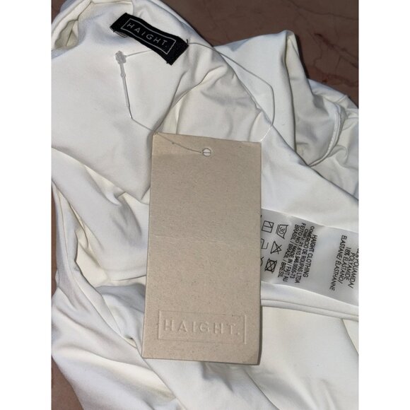 HAIGHT. Mariana One Piece in Off White Small New Womens backless Swimsuit - Picture 7 of 14